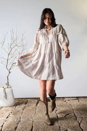 Bella Dress - Natural