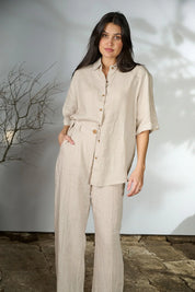 Capri Shirt - Natural