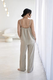 Fundamental Linen Cami - Natural