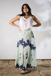 Linen Tank Top - White