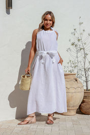 Papavero Linen Dress - Purity