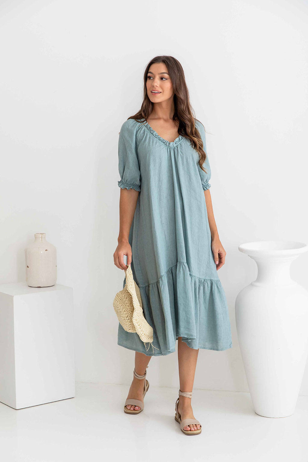 Jenny Dress - Blue