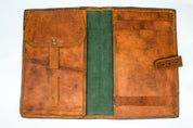 Goat Leather Book Cover With Buckle - A5