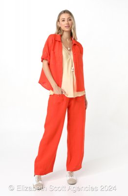 Willow Pants - Tangelo