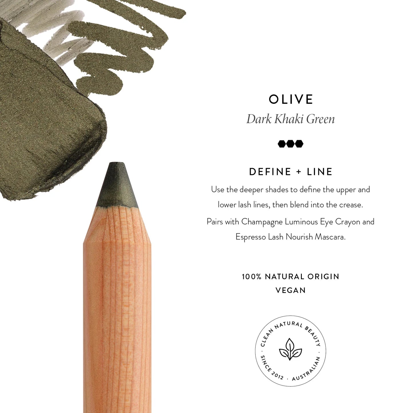 Luminous Eye Crayon - Olive