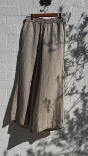Alghero Pants - Natural Linen