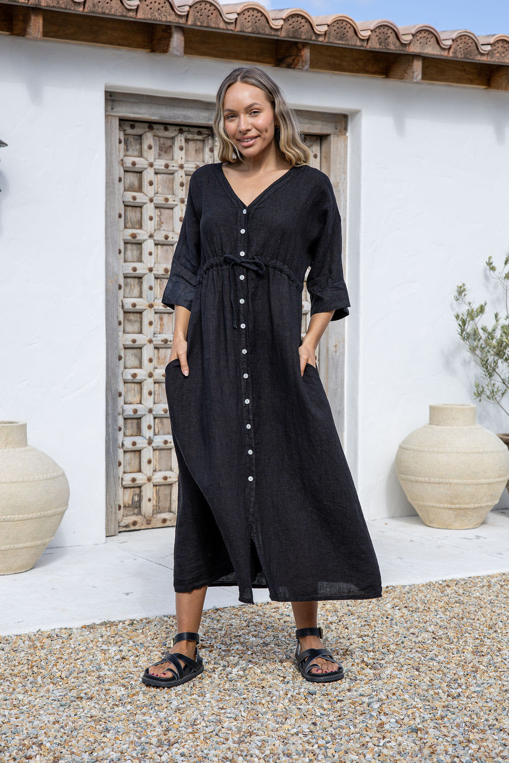Coulisse Dress - Black