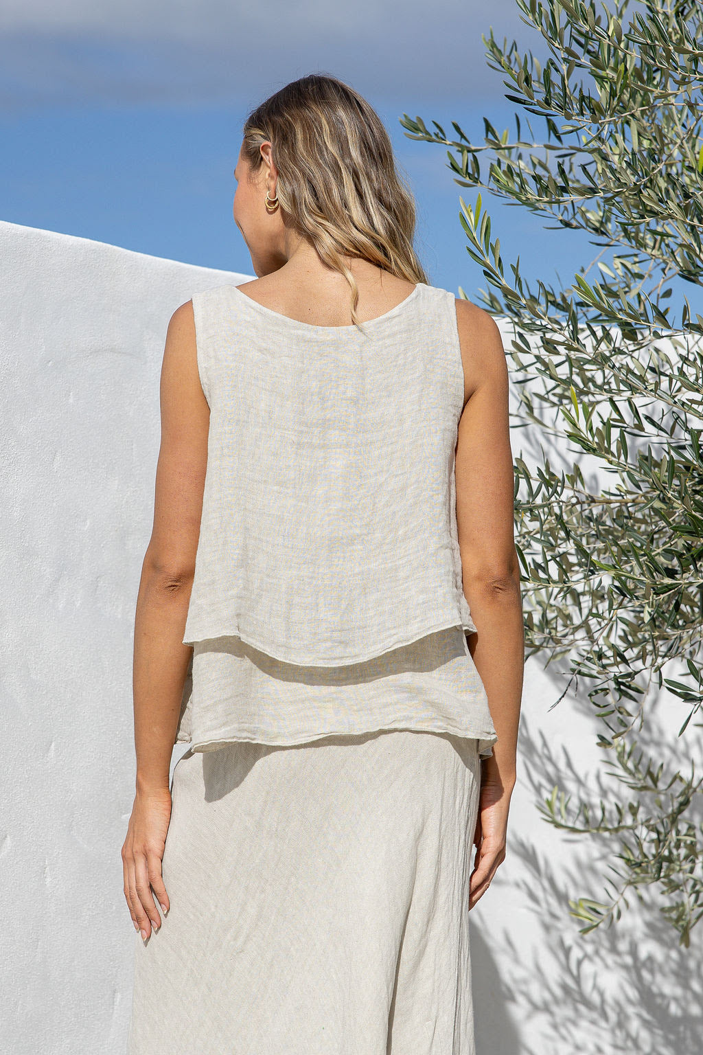 Falda Top - Sand