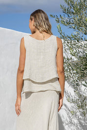 Falda Top - Sand