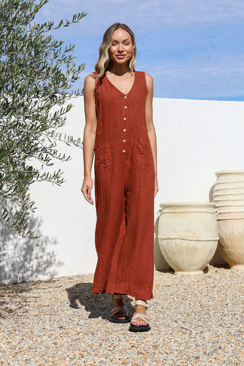 Luce Jumpsuit - Coco