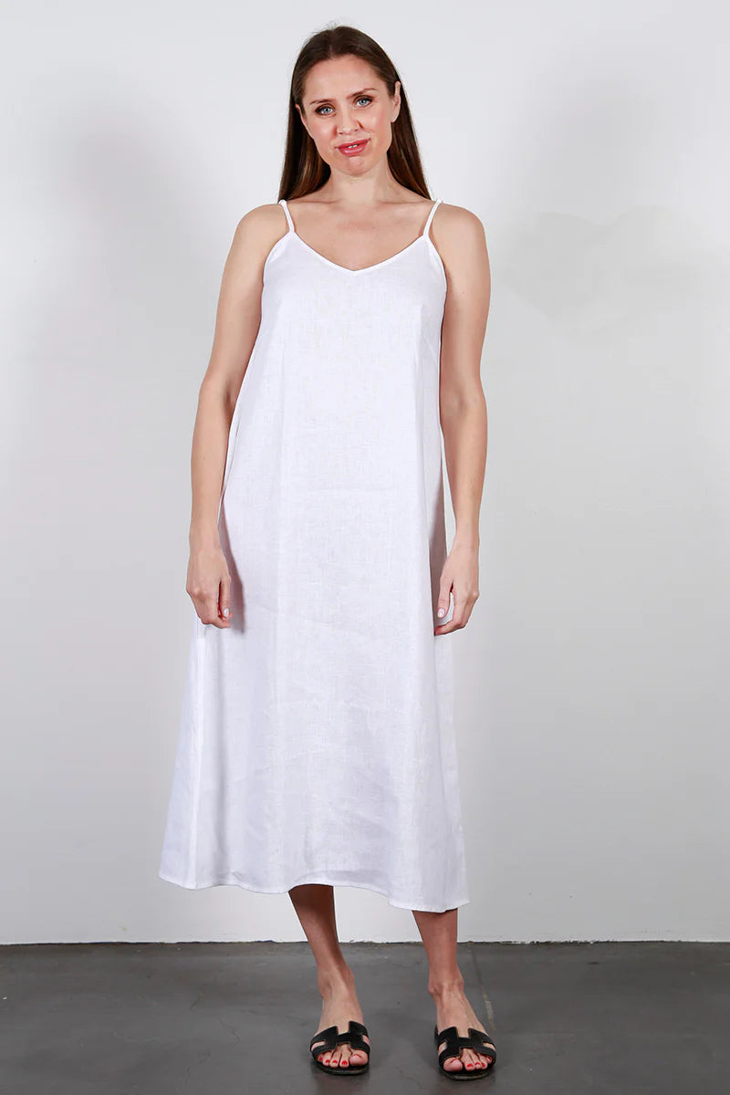 Slip Dress - White