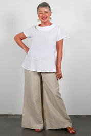 Linen Flares - Natural