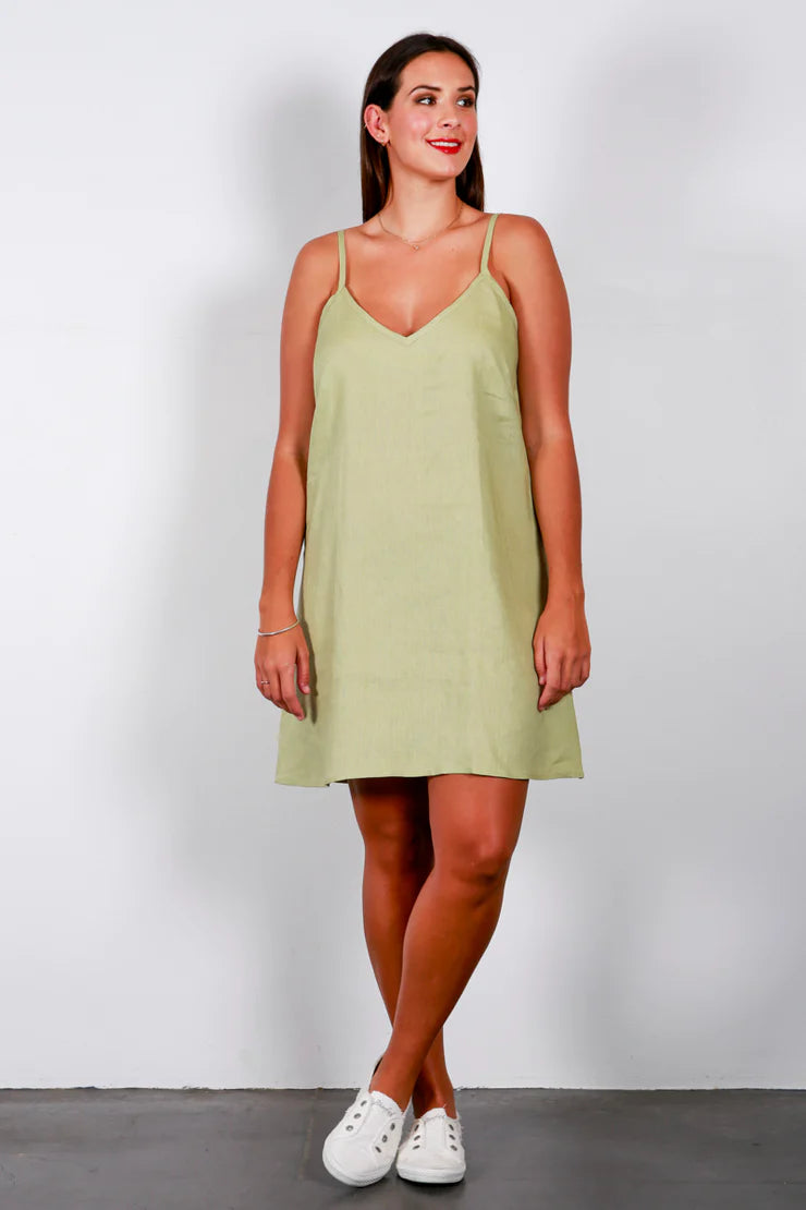 Chemise Dress - Pistachio