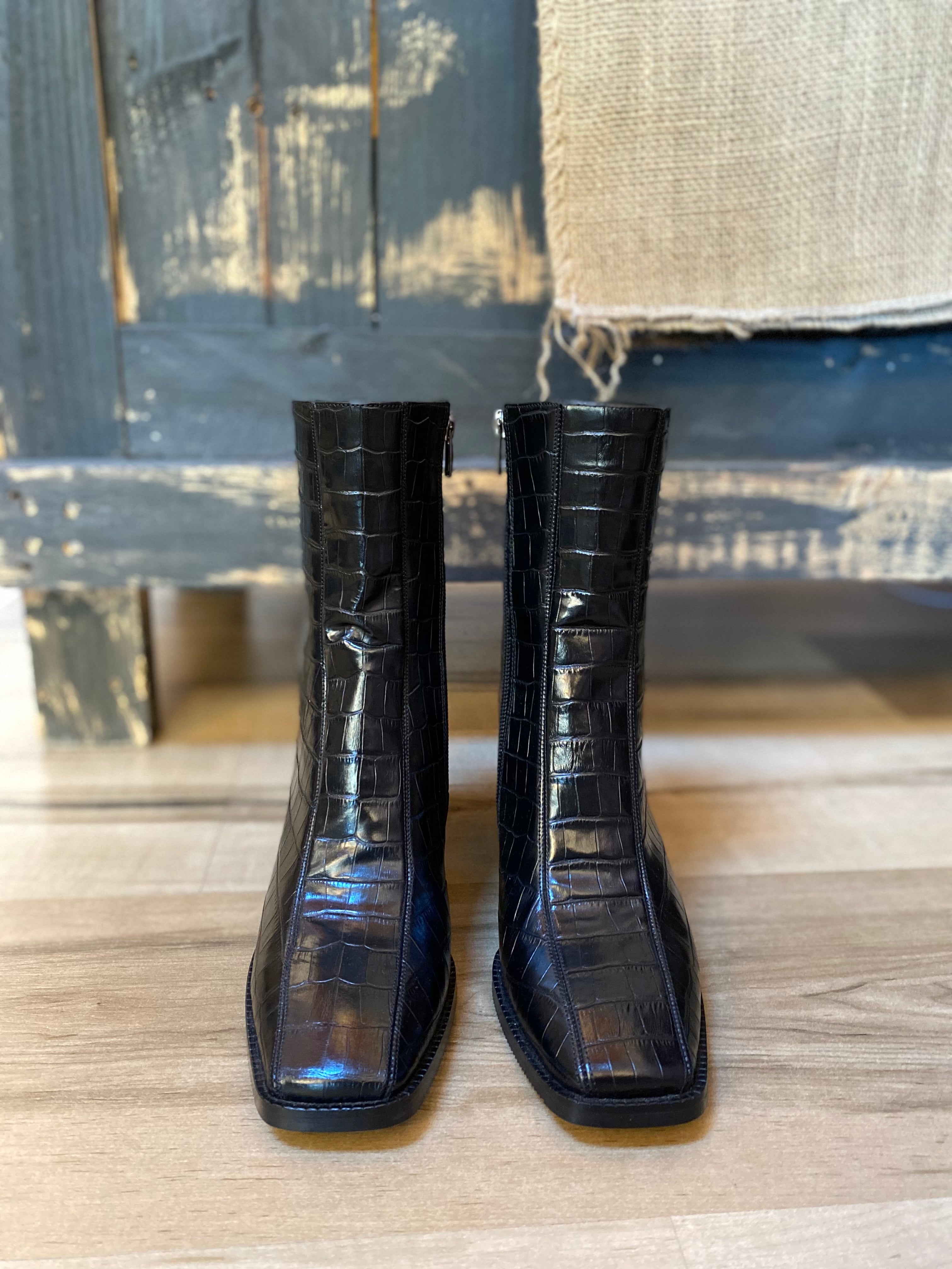 Zurich Leather Shoes - Black