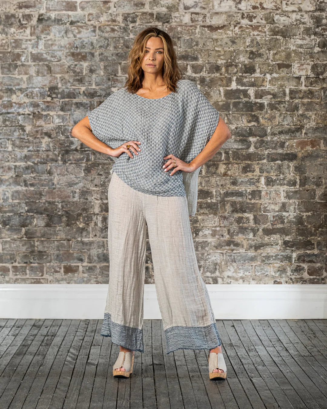 Pantalone Azz -Garza Venezia - Naturale