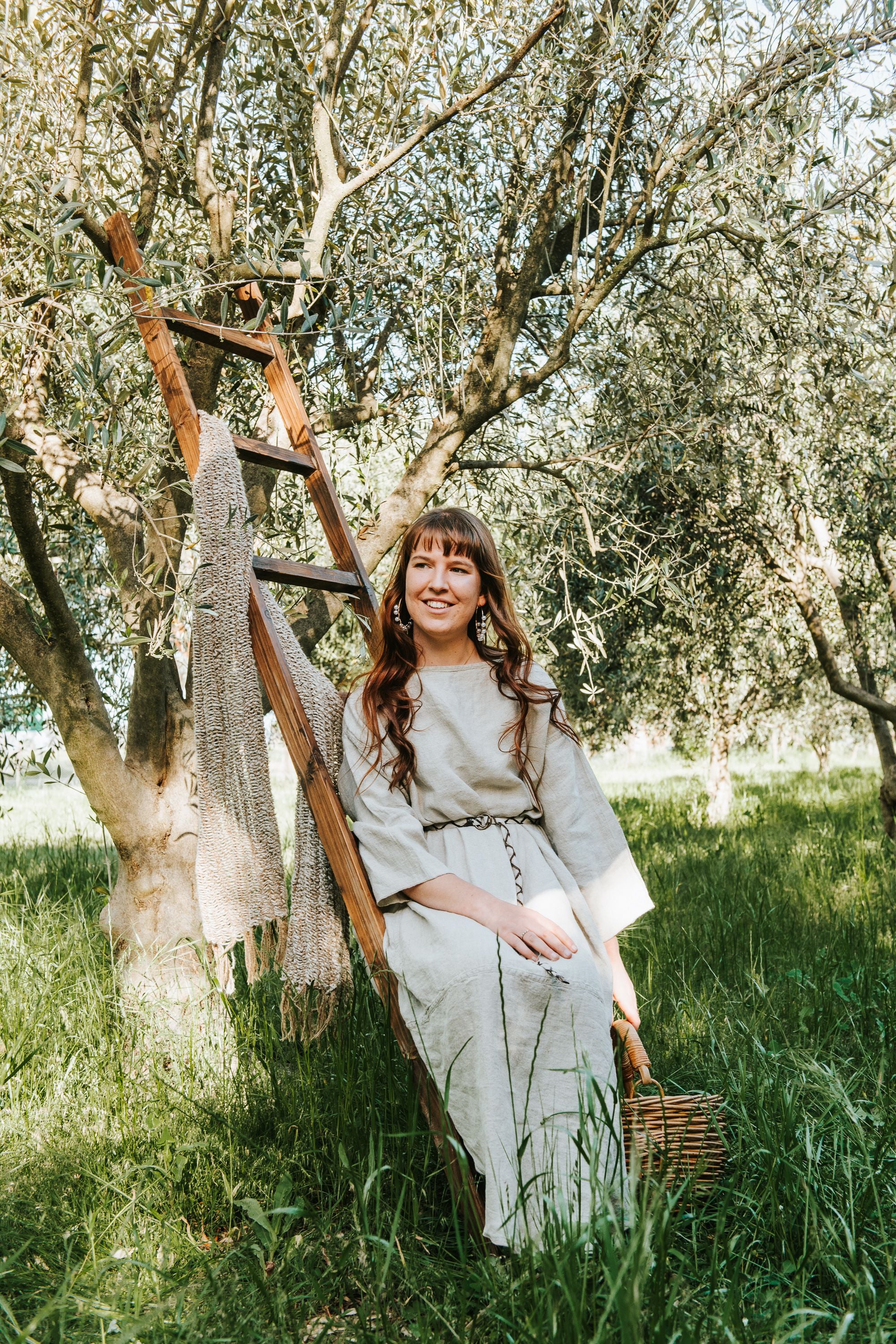 Eadie Malle Linen Dress - Natural