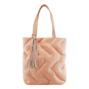Coco Padded Tote Bag - Misty Pink