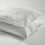 French Linen Quilt Cover - White