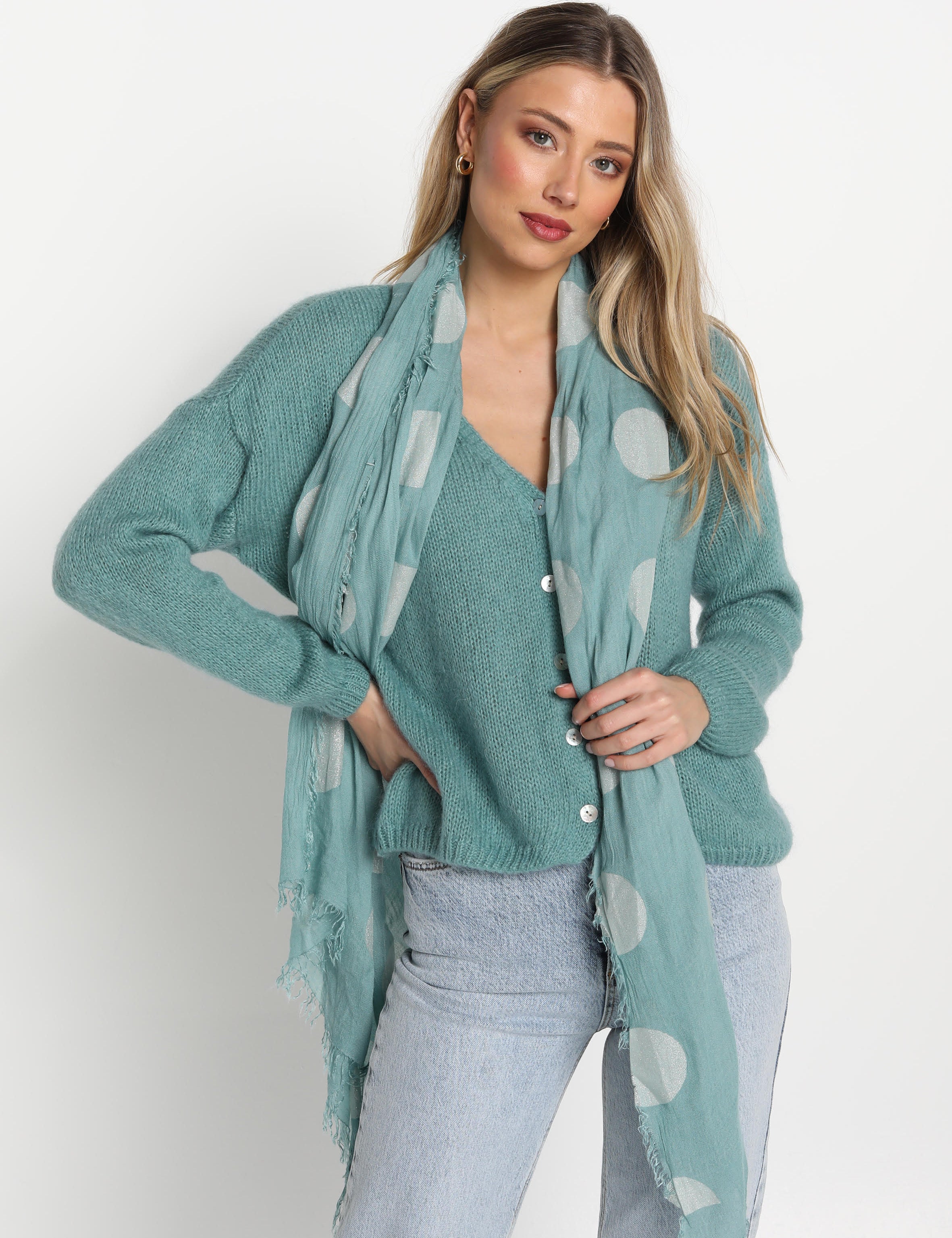 ES Short Button Cardigan