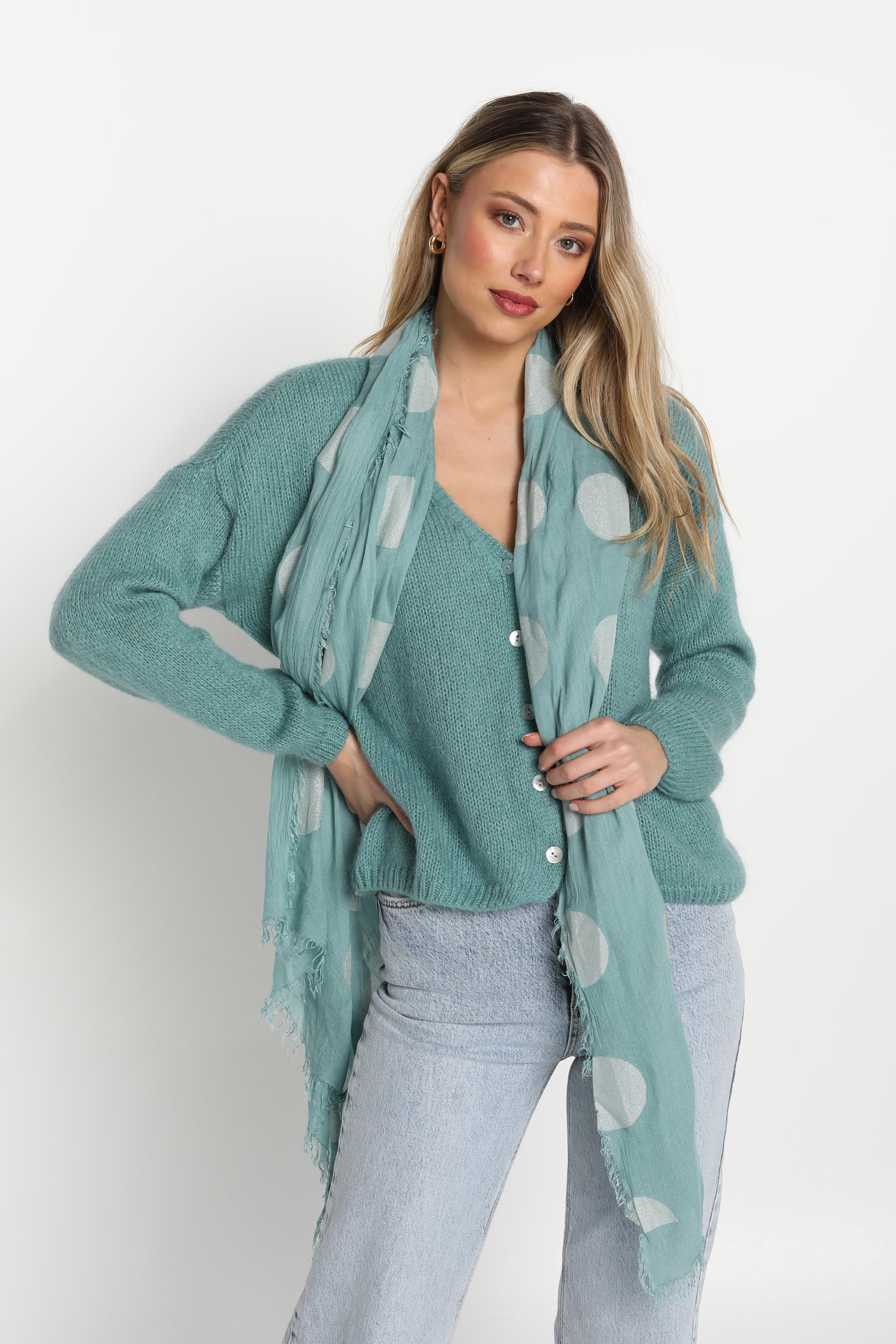 ES Short Button Cardigan
