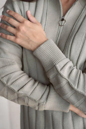 Catalina Zip Sweater - Pistachio