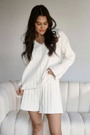 Isla Sweater - White