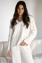 Isla Sweater - White