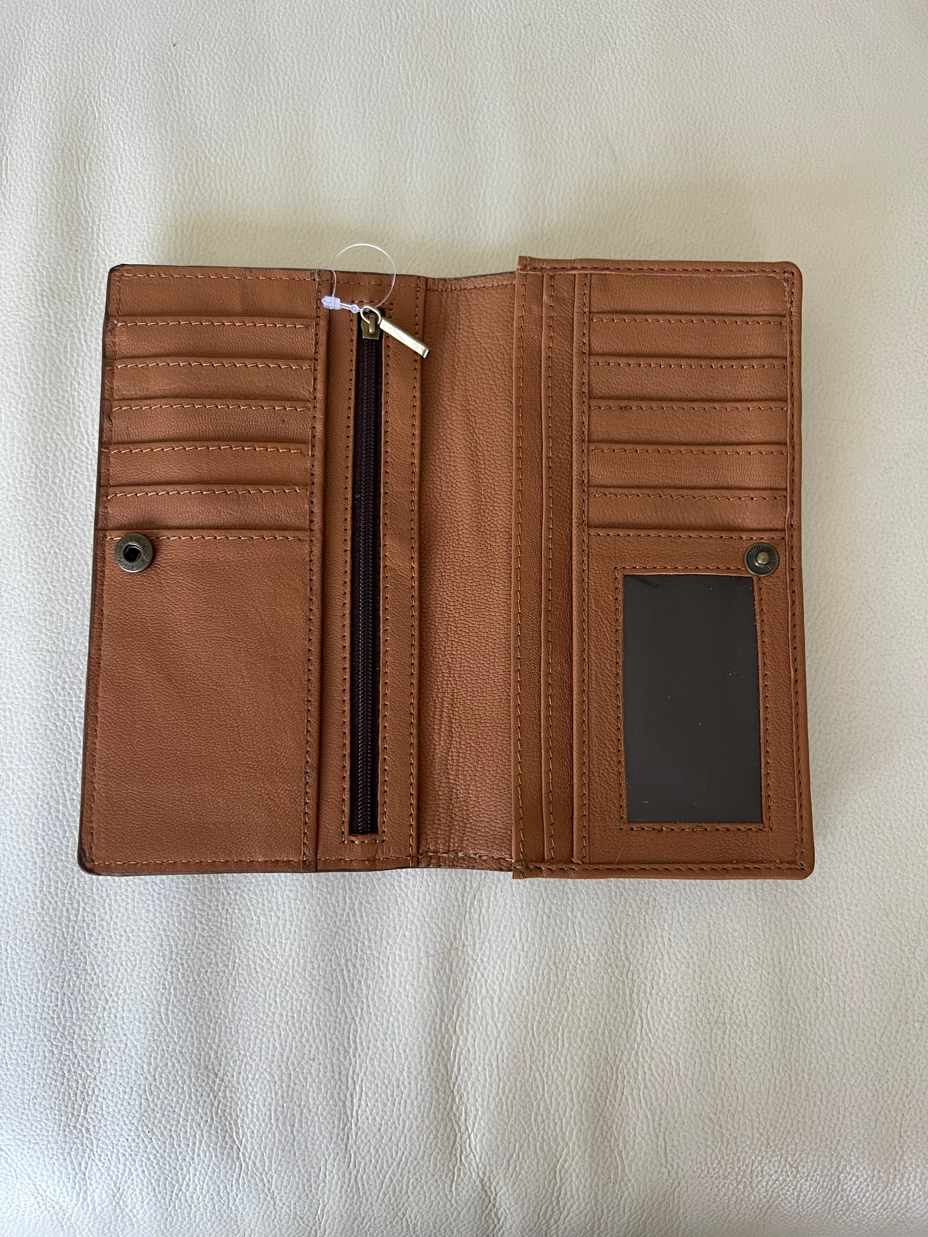 Cowhide Wallet Calama Tan 1