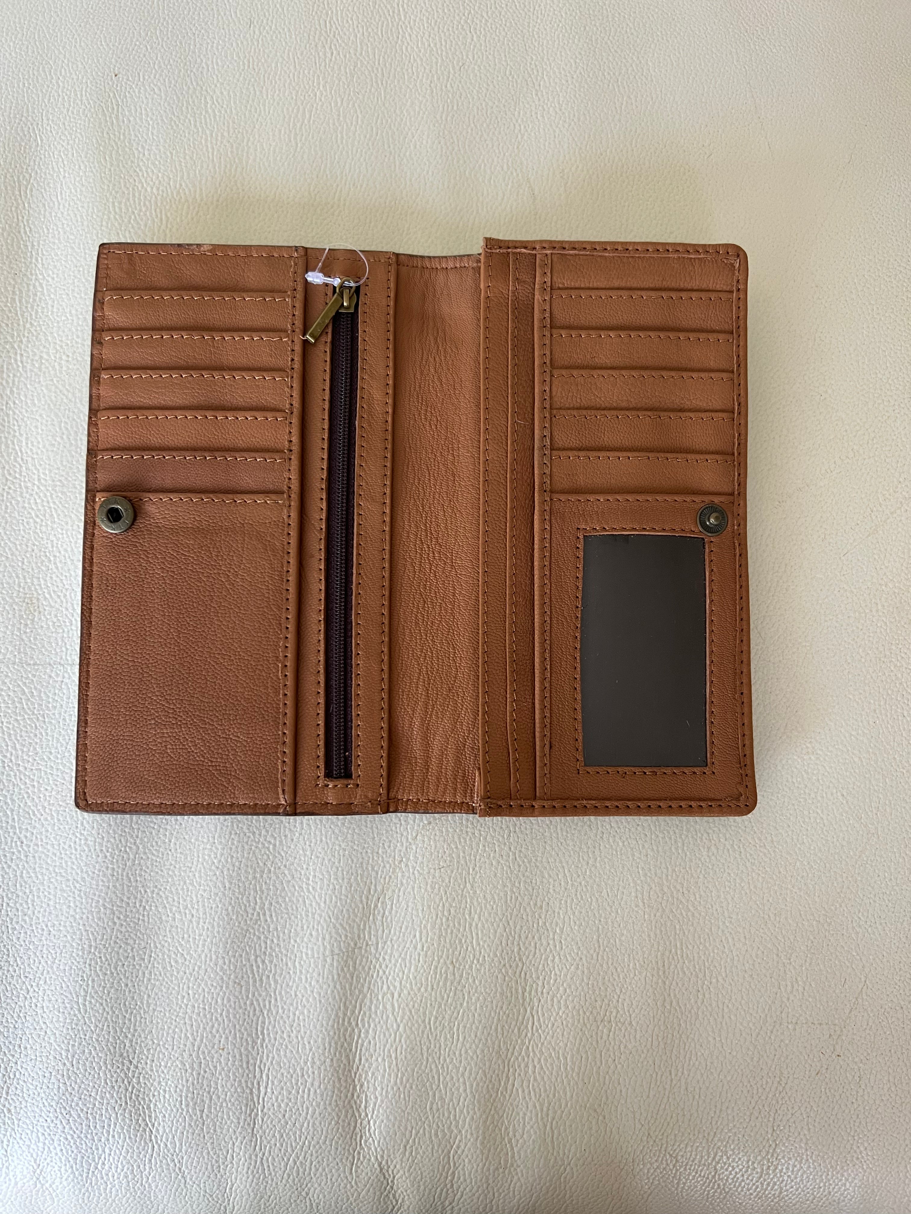 Cowhide Wallet Calama Tan 2