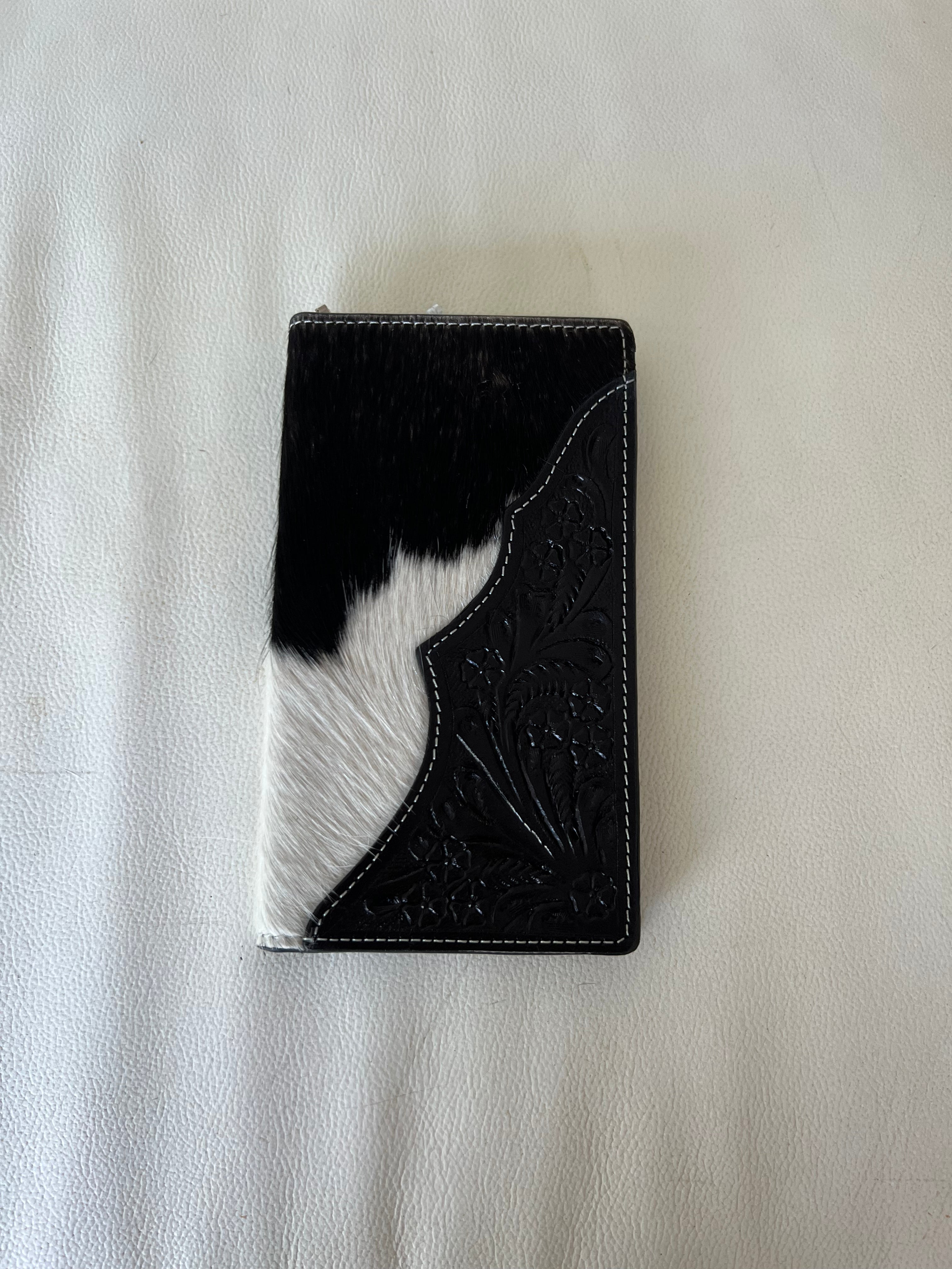 Cowhide Wallet Calama Black 1