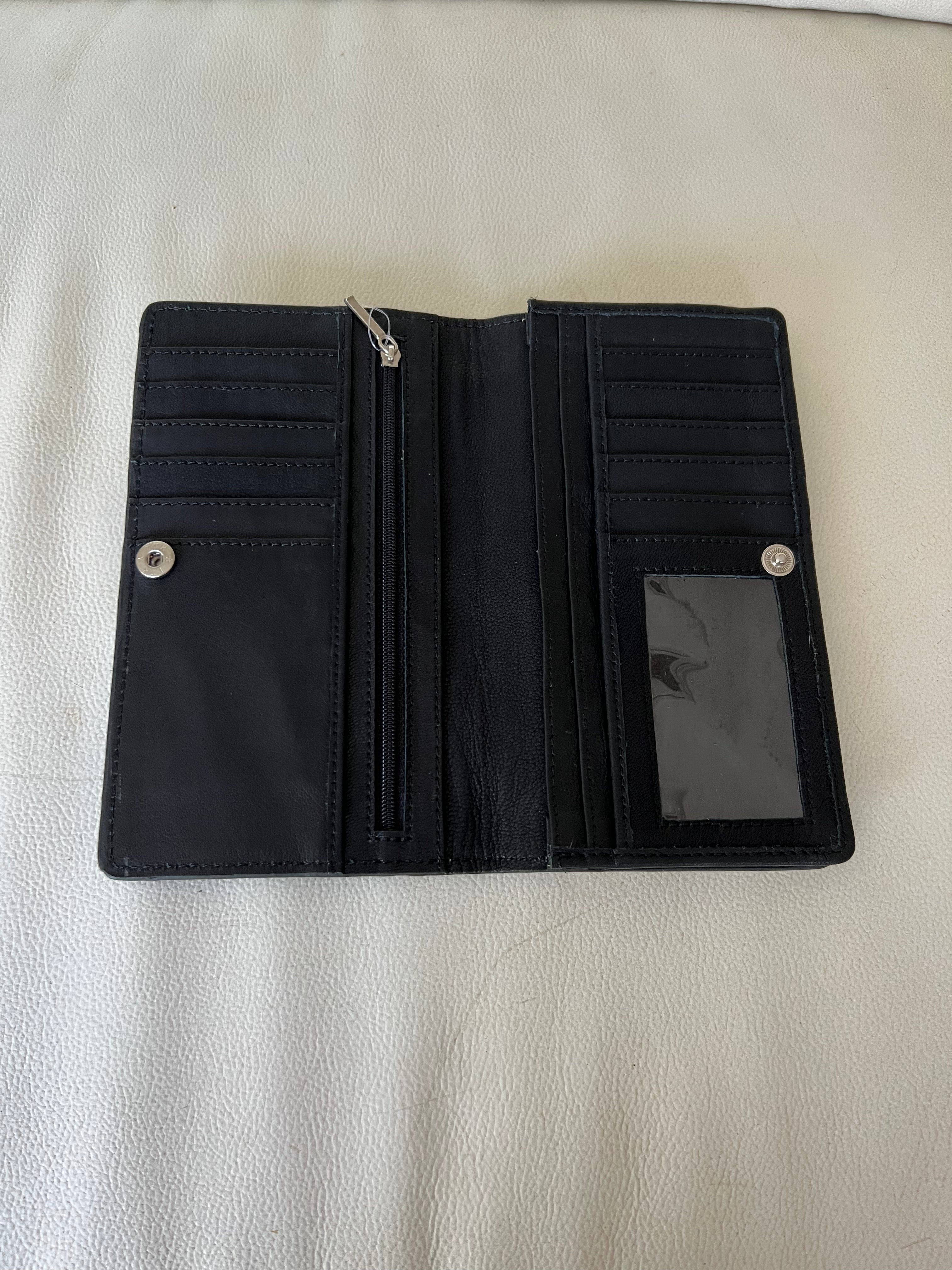 Cowhide Wallet Calama Black 2