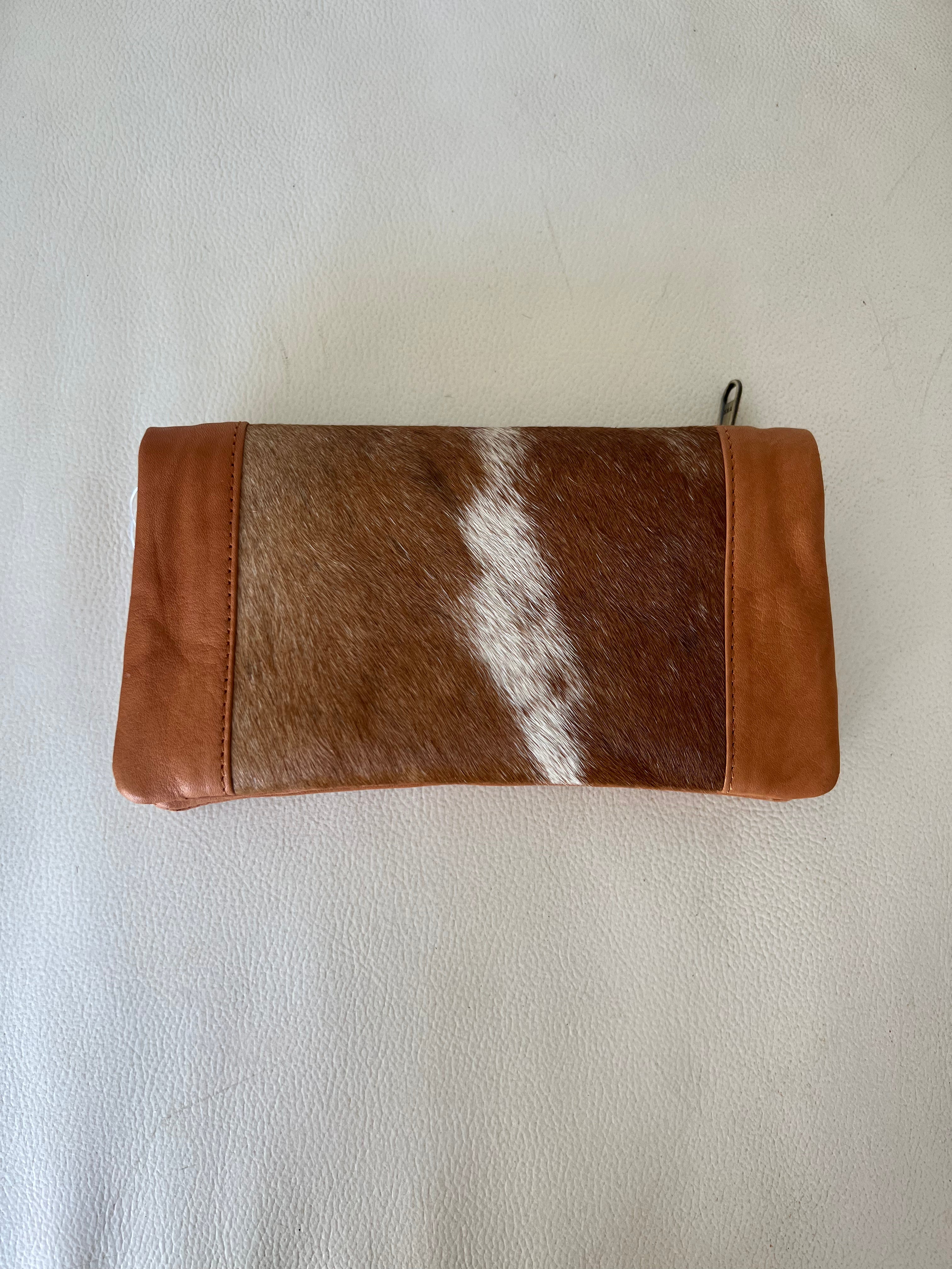 Cowhide Wallet Madison Tan