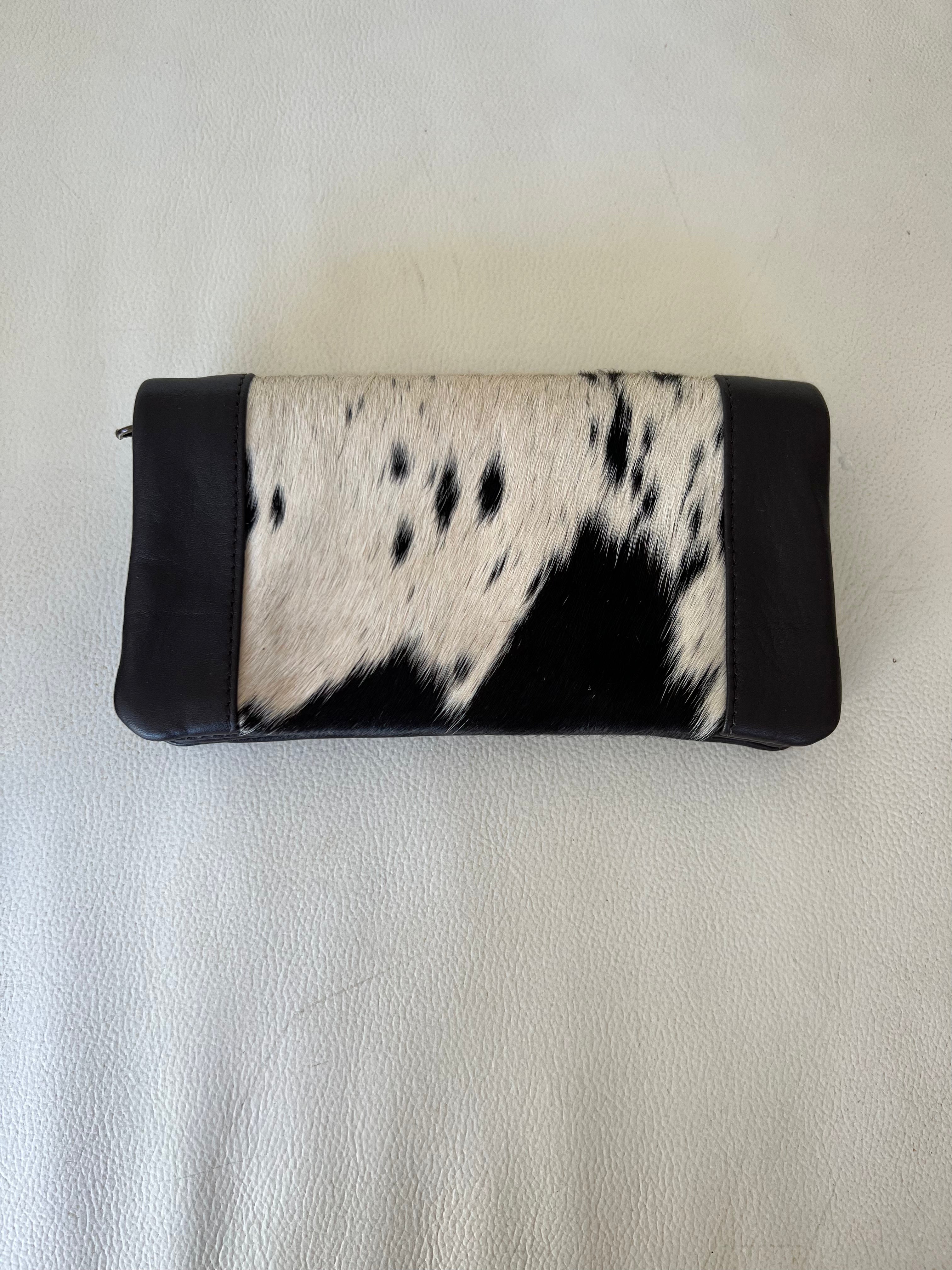 Cowhide Wallet Madison Brown