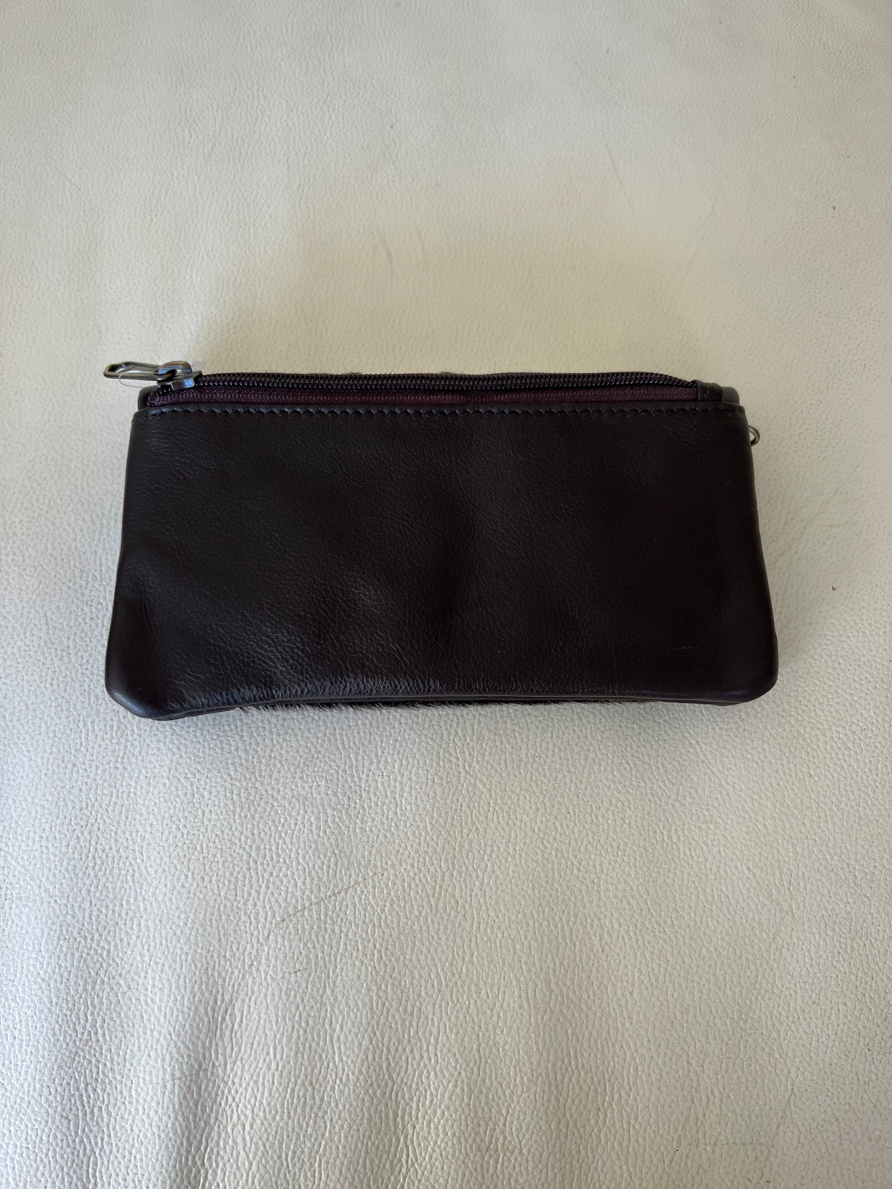 Cowhide Wallet Madison Brown