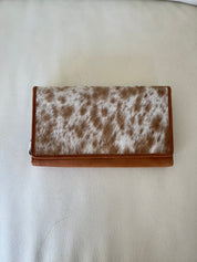 Cowhide Wallet New York Tan