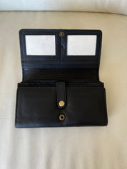 Cowhide Wallet New York Black