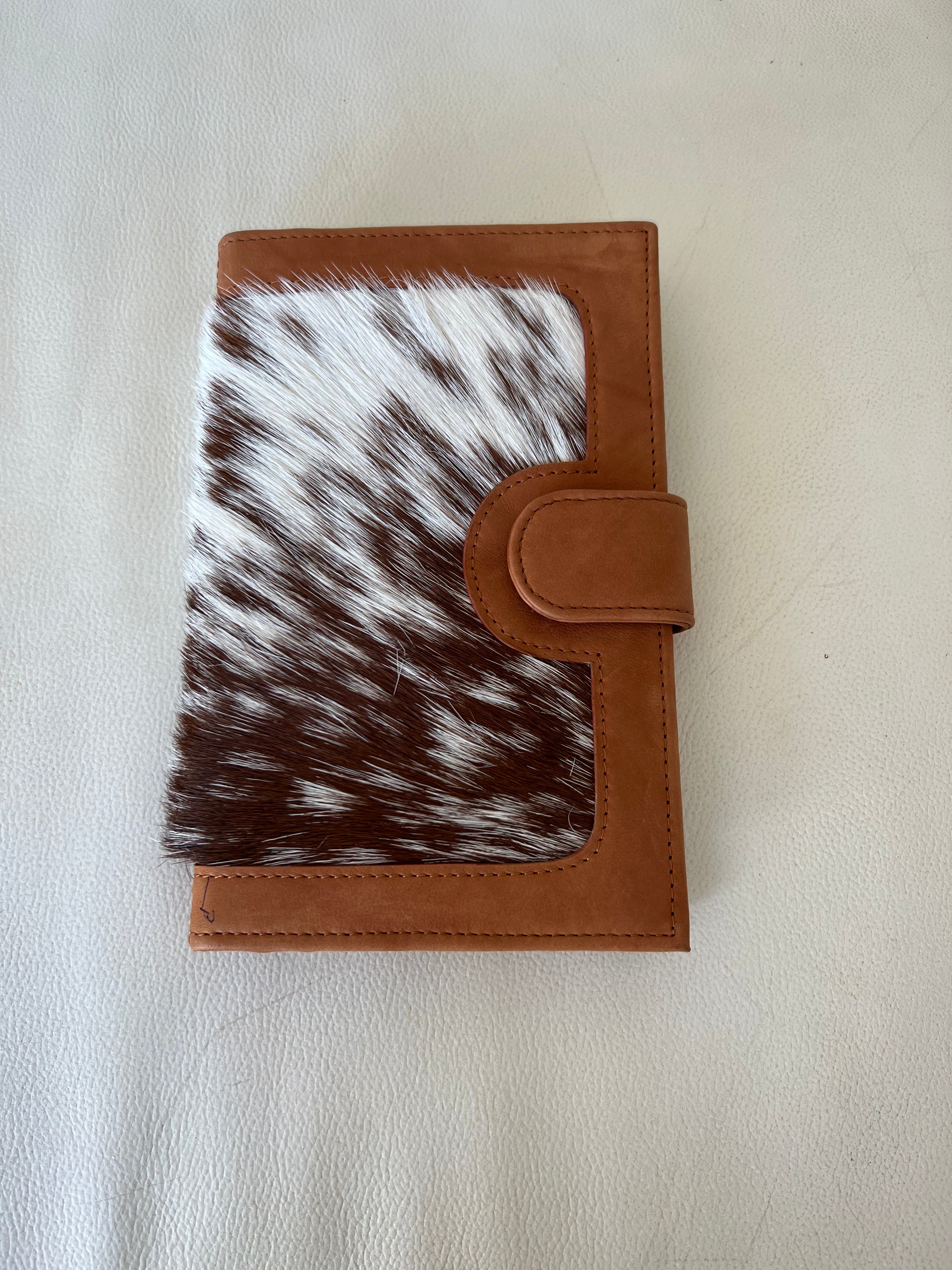 Cowhide Wallet Los Angeles Tan