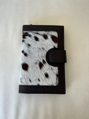 Cowhide Wallet Los Angeles Brown