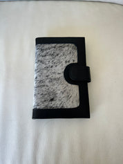Cowhide Wallet Los Angeles Black