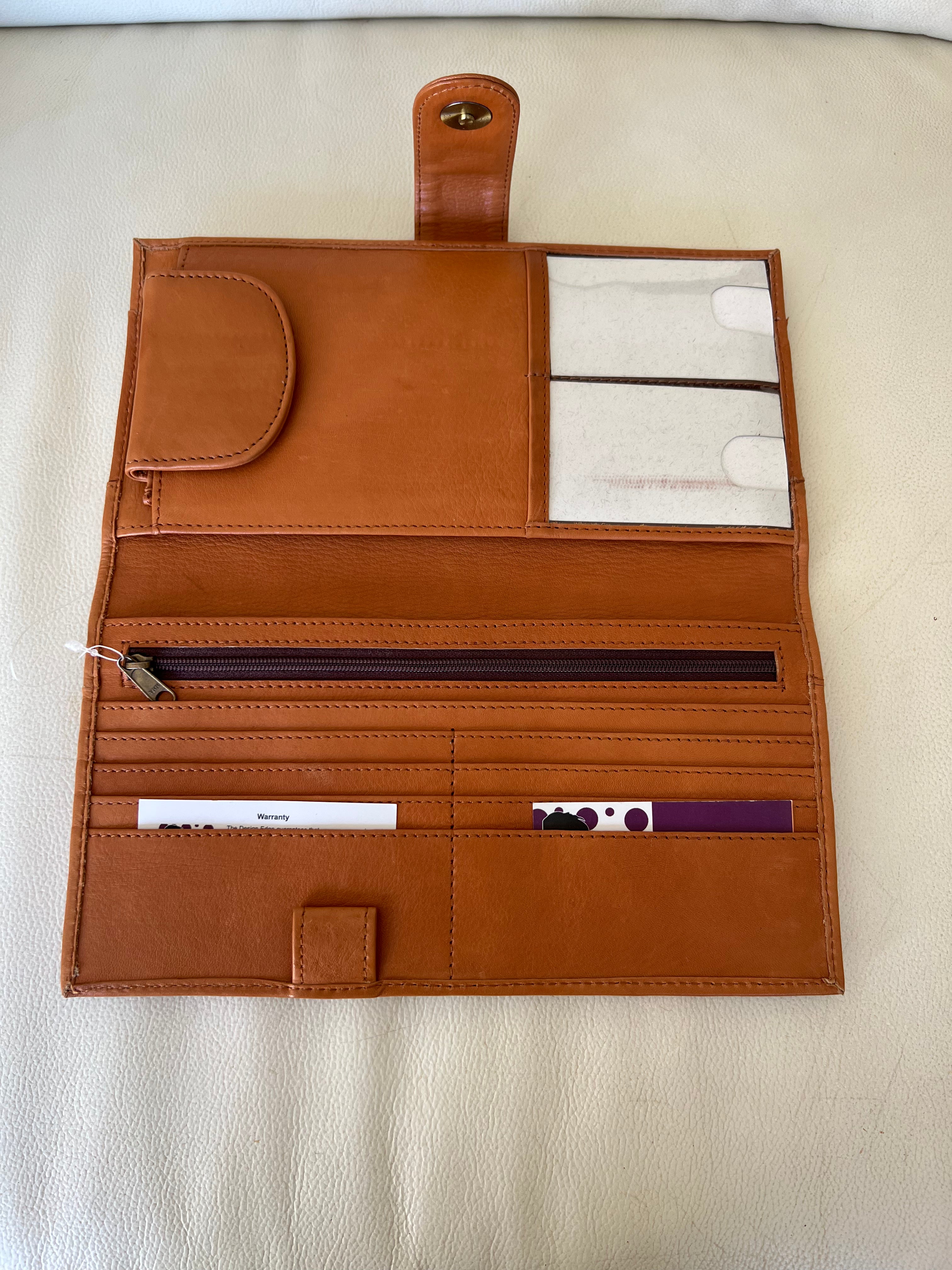 Cowhide Wallet Rochester Tan