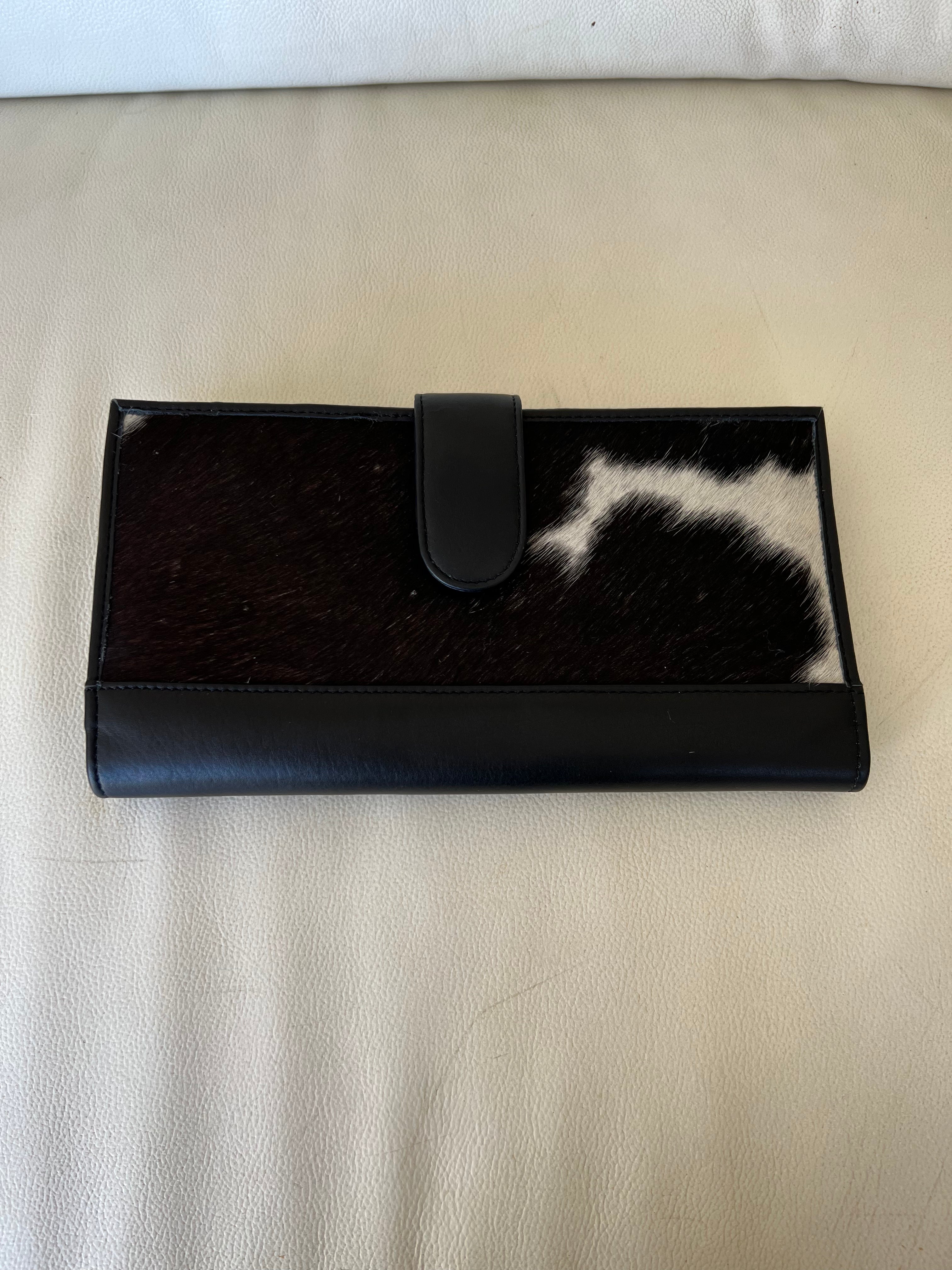 Cowhide Wallet Rochester Black