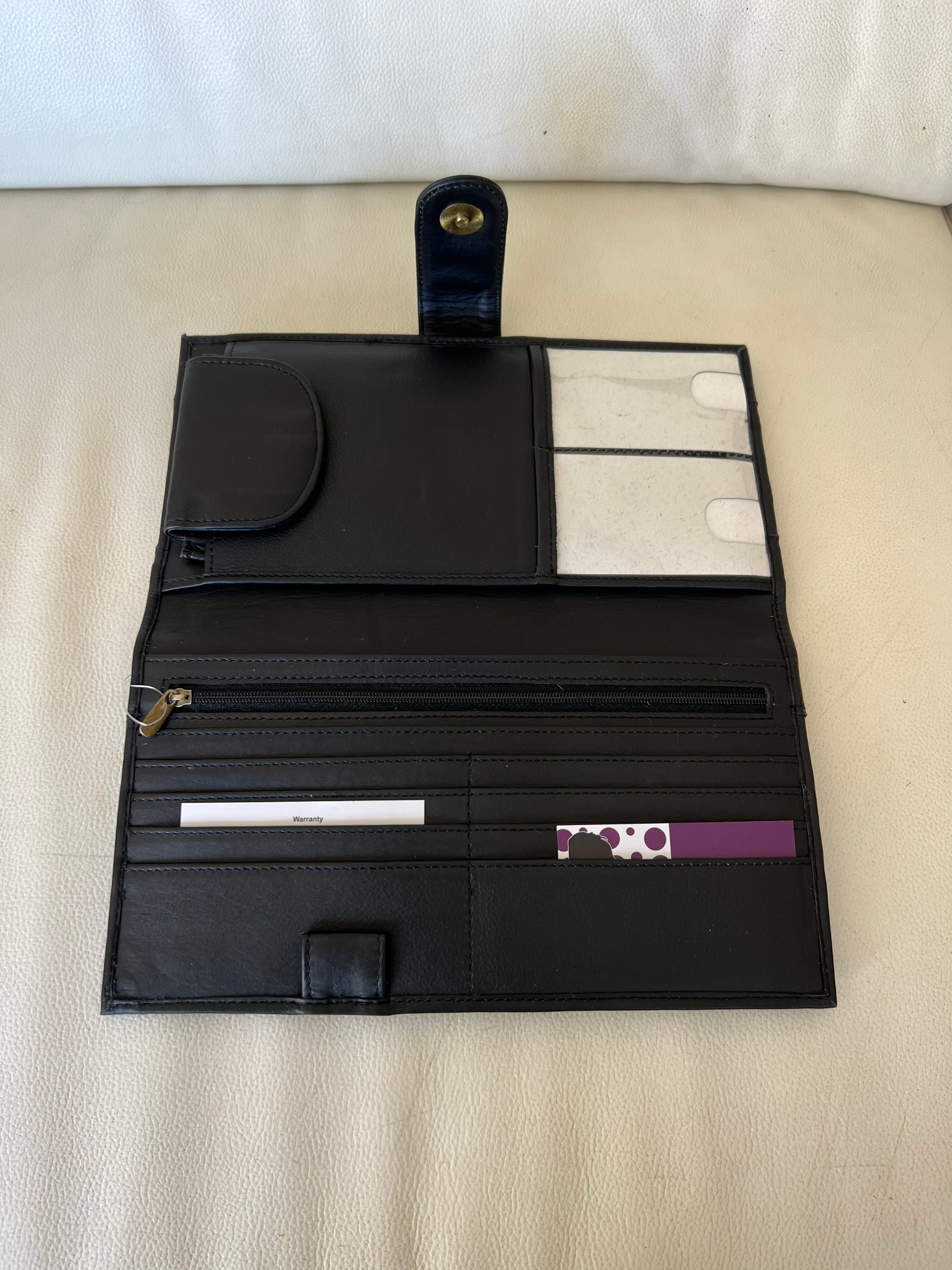 Cowhide Wallet Rochester Black