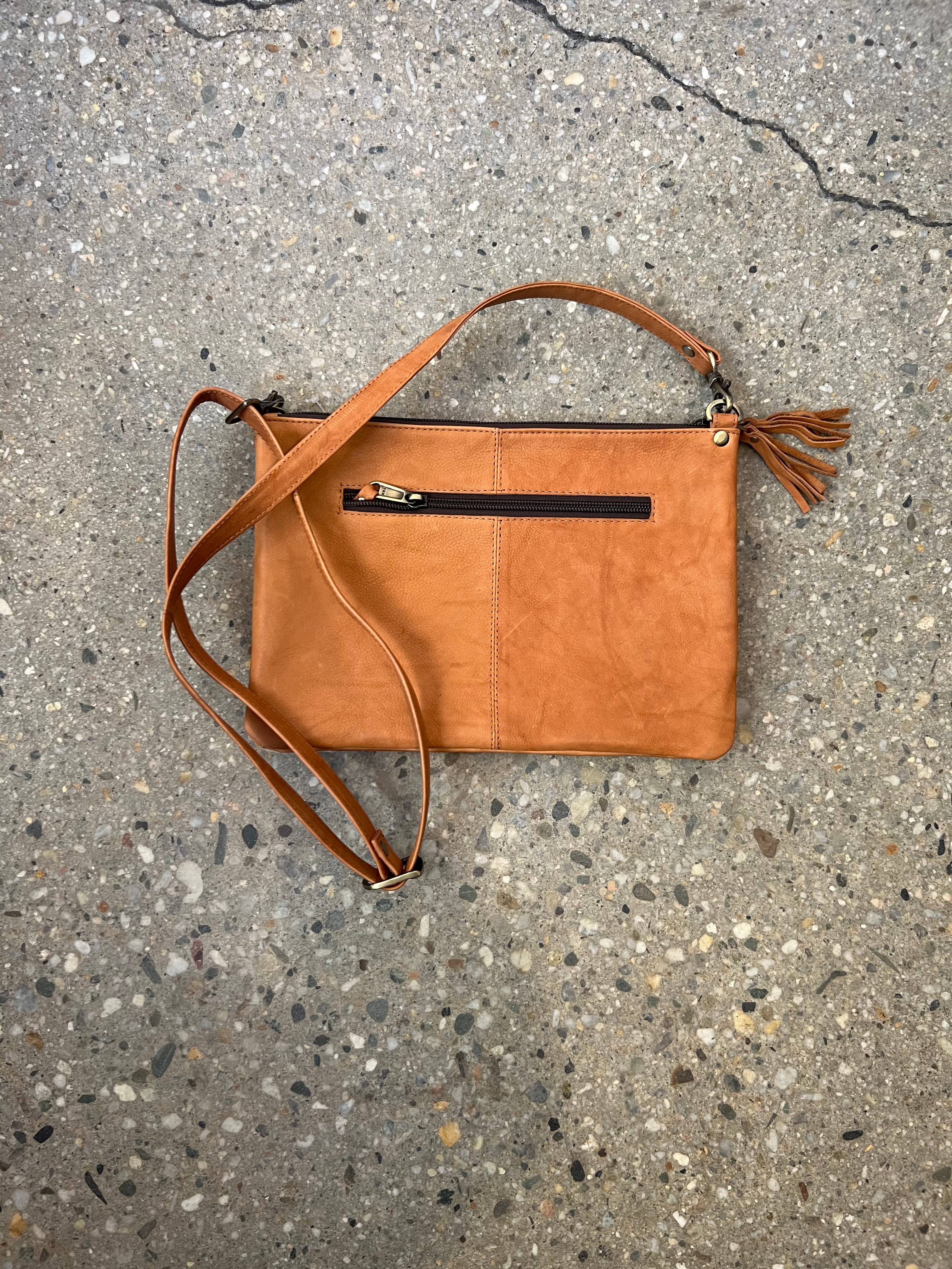 Cowhide Bag London Tan