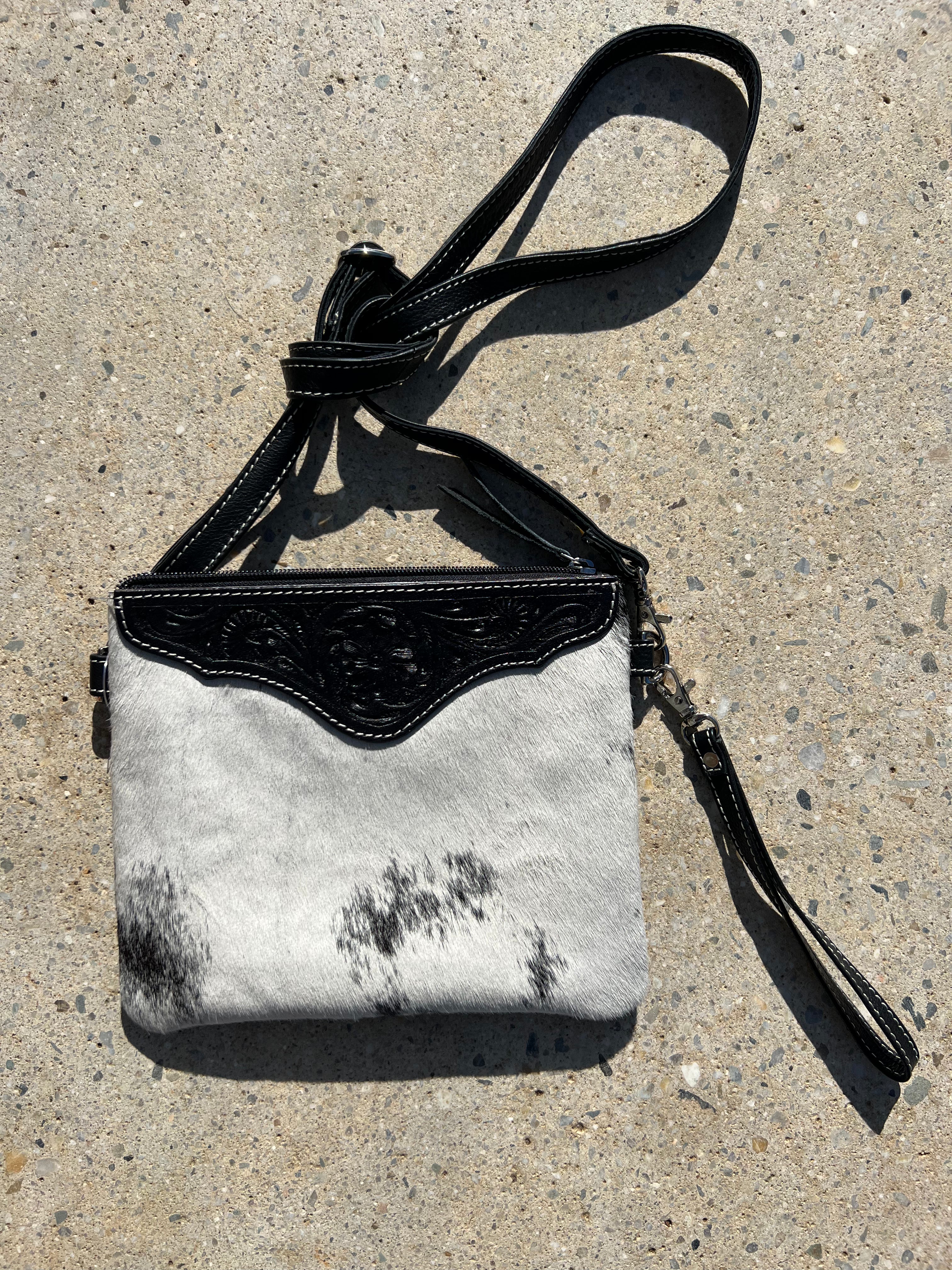 Cowhide Bag Costa Rica - Black 1