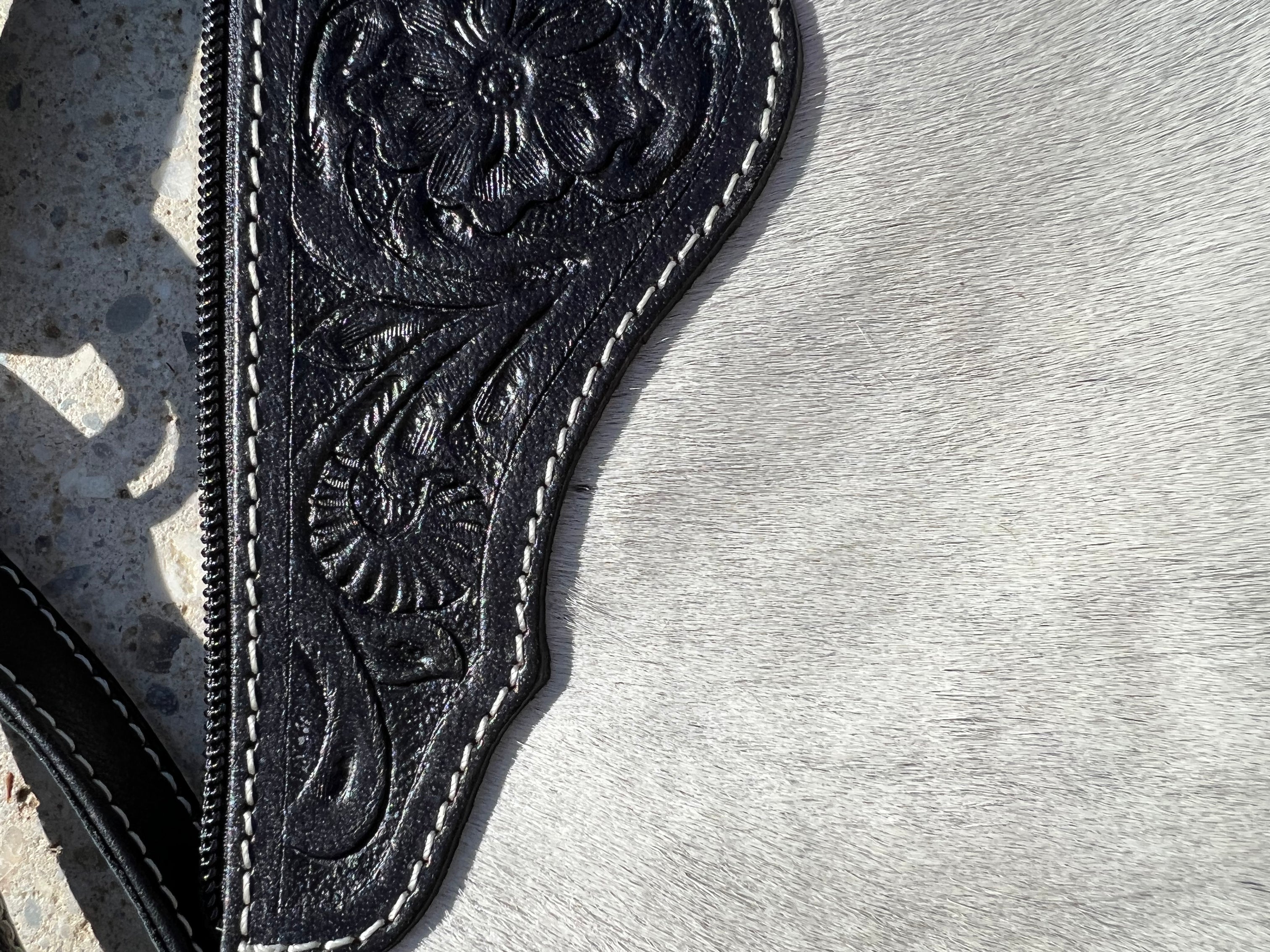 Cowhide Bag Costa Rica - Black 1