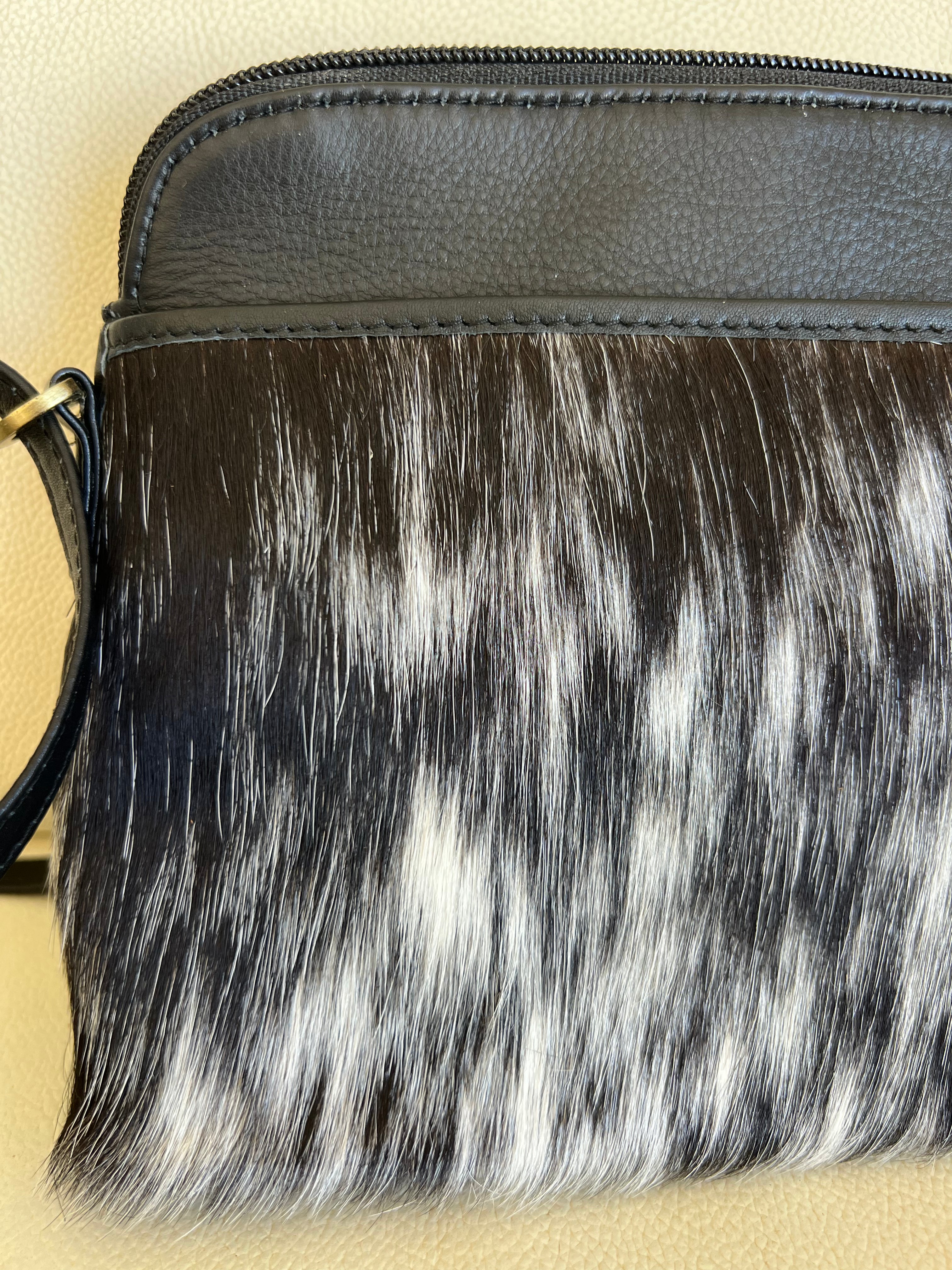 Cowhide Bag Ireland Black