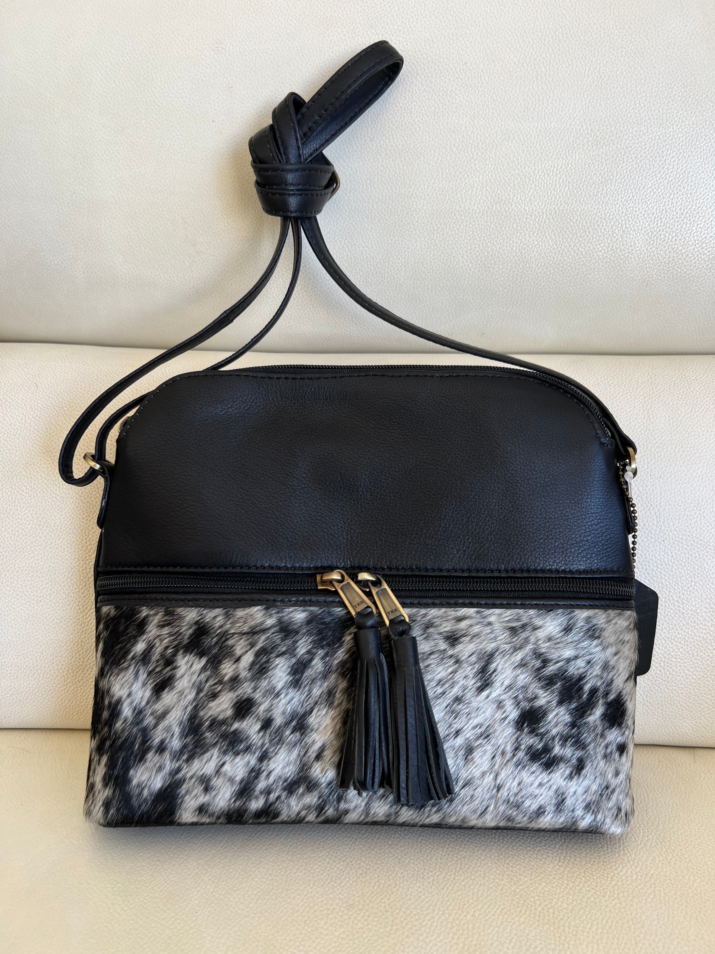 Cowhide Bag Finland Black