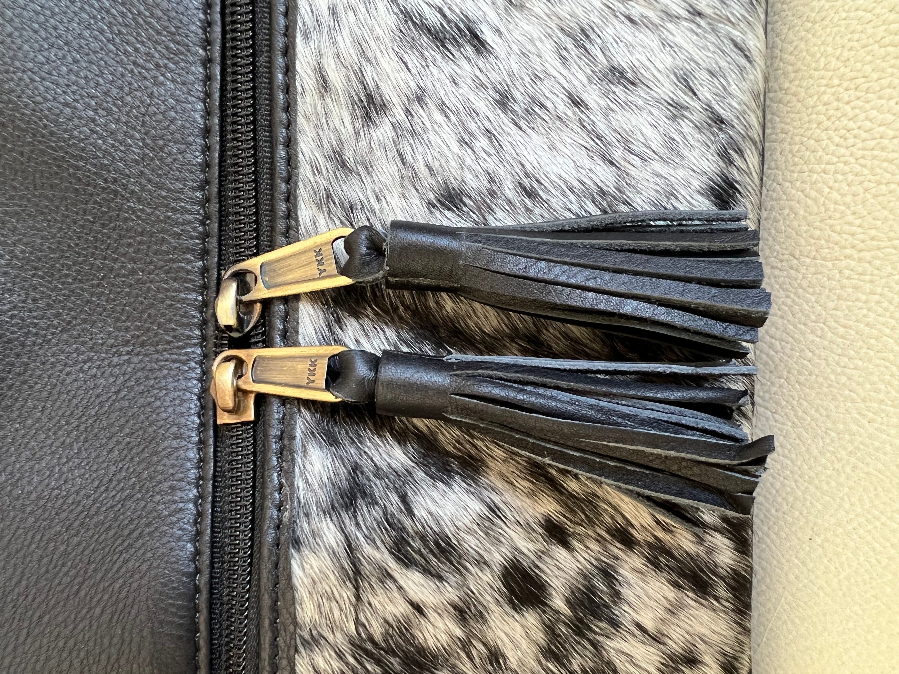 Cowhide Bag Finland Black