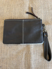 Cowhide Clutch Para - Brown