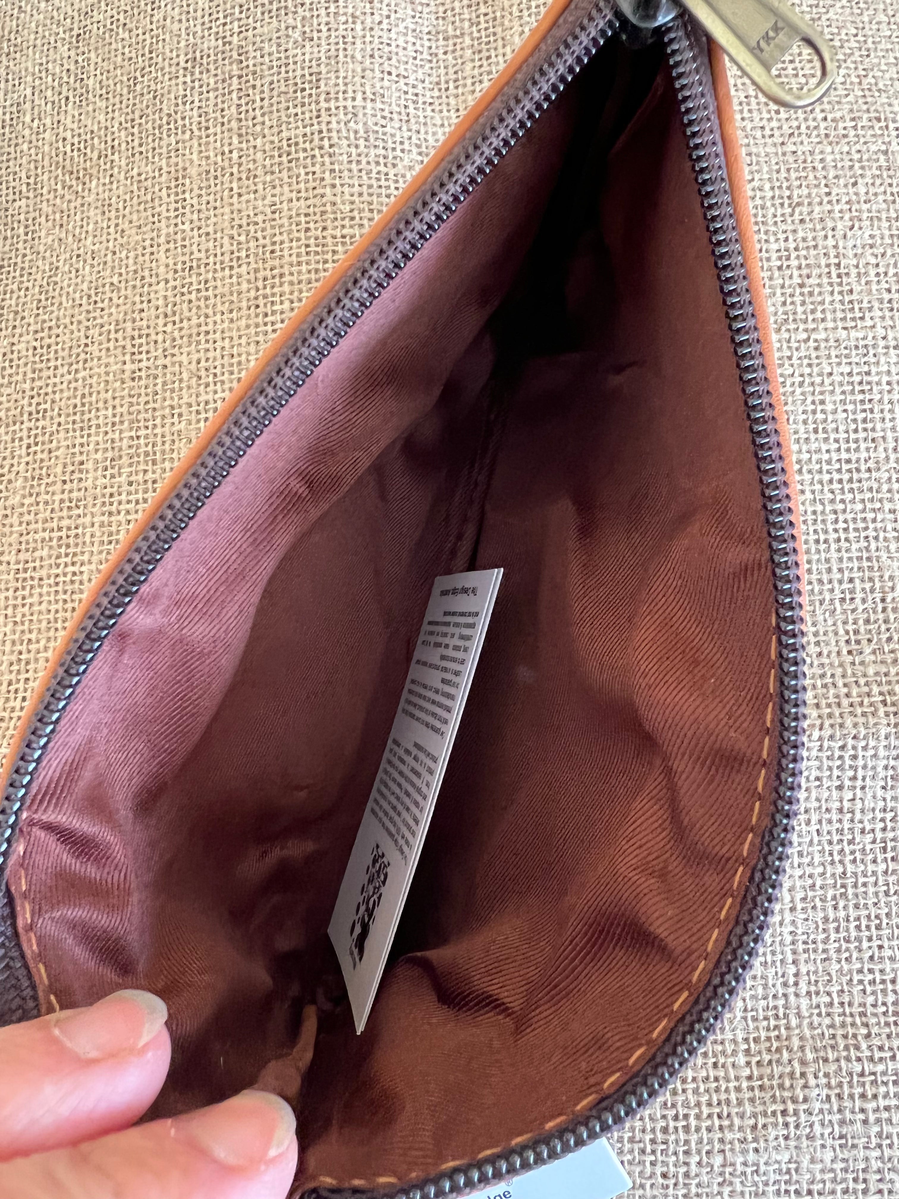 Cowhide Clutch Toronto - Tan 4